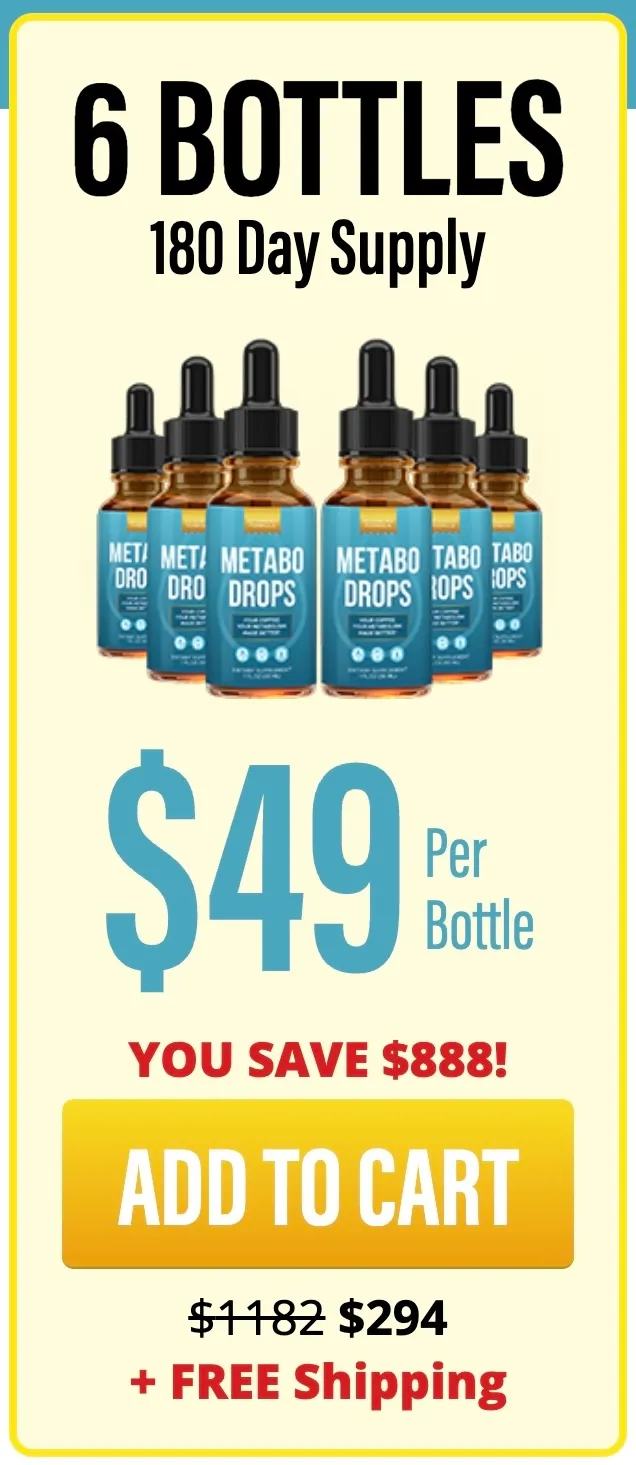 Metabo Drops 6 bottle price 